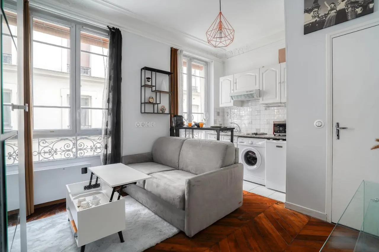 Apartment Studio Renove Cosy Metro Paris 2Pers Wifi