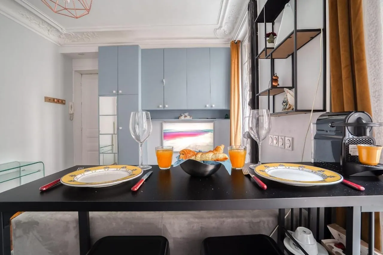 Studio Renove Cosy Metro Paris 2Pers Wifi