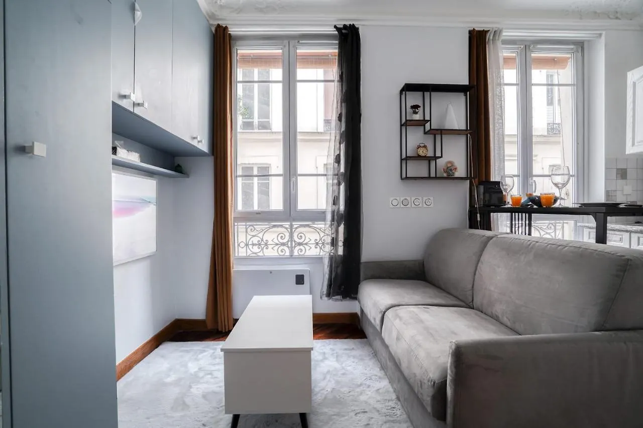 Apartment Studio Renove Cosy Metro Paris 2Pers Wifi