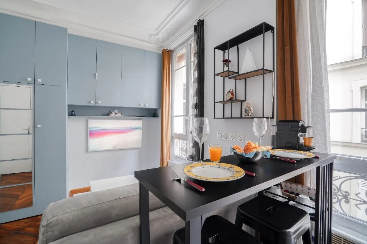 Studio Renove Cosy Metro Paris 2Pers Wifi