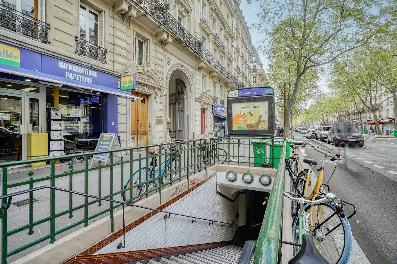 Studio Renove Cosy Metro Paris 2Pers Wifi France