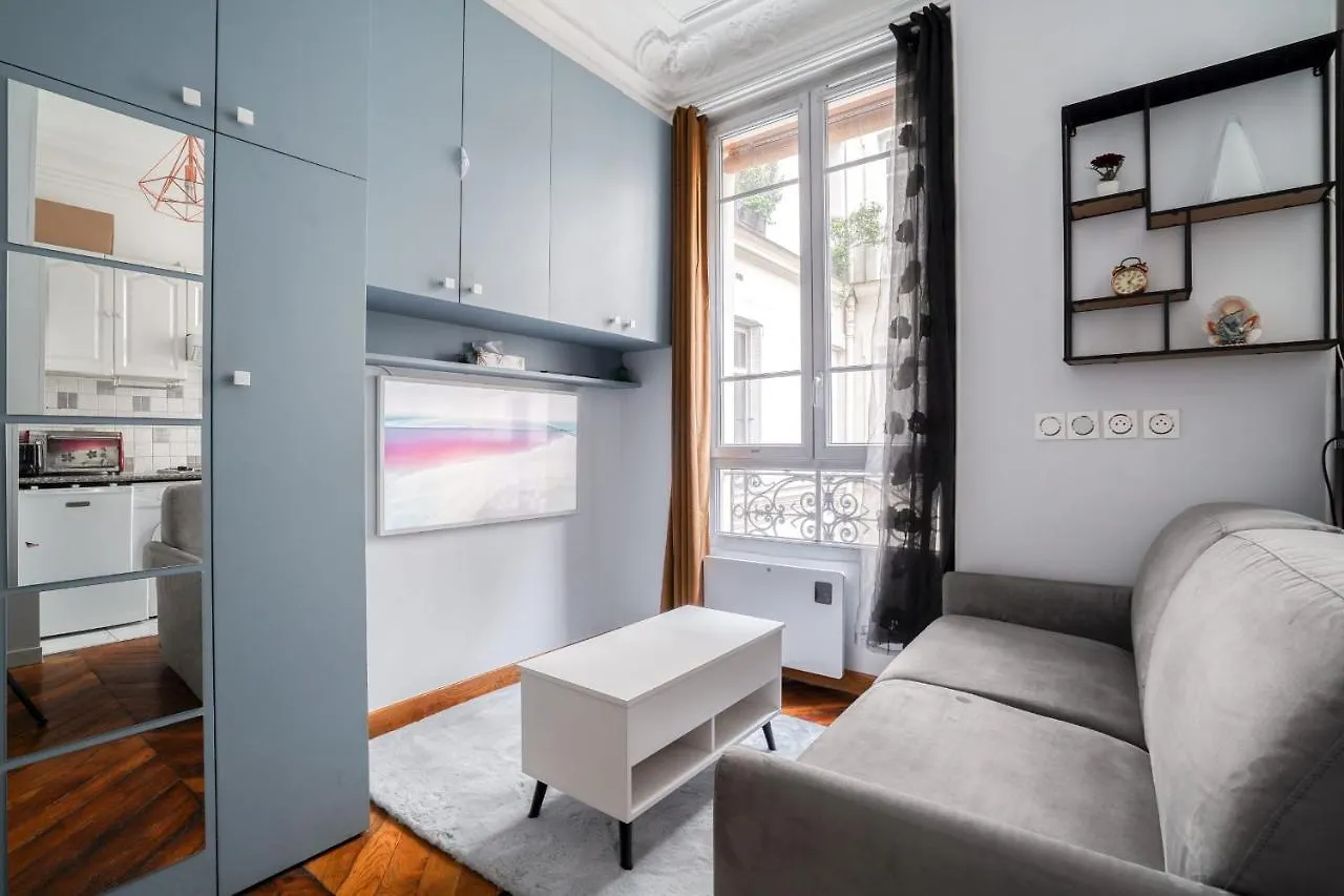 Studio Renove Cosy Metro Paris 2Pers Wifi